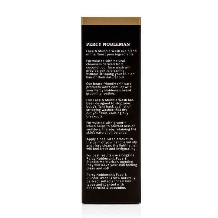 Face & Stubble Wash 75ml Percy Nobleman